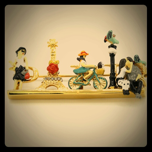 Enamel colored glaze cartoon lovers pinpersonalizd main image 4
